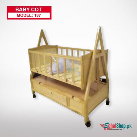 Wooden Baby Cot