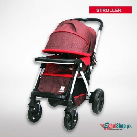 Ultra Light Baby Stroller-Red