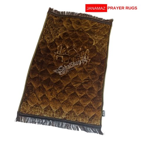 Red High Quality Foam Janamaz/Prayer Rug