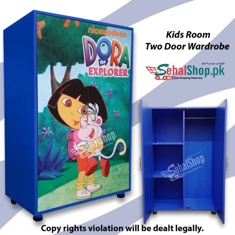 Dora 2 Door Wooden Wardrobe