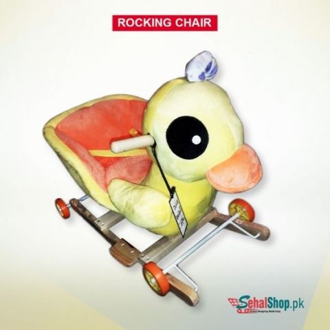 Tweety Yellow Rocking Chair For Kids 