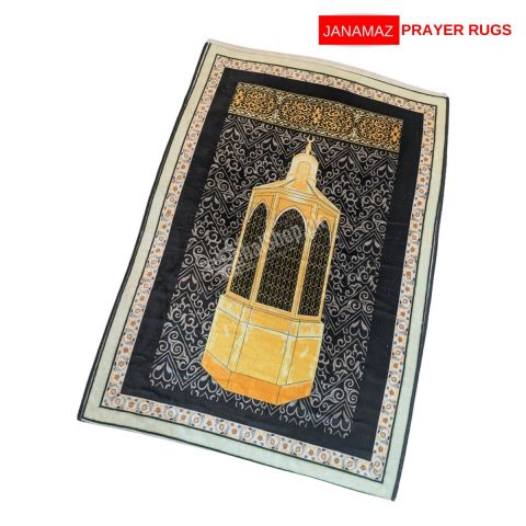 Red Design Janamaz/Prayer Rug