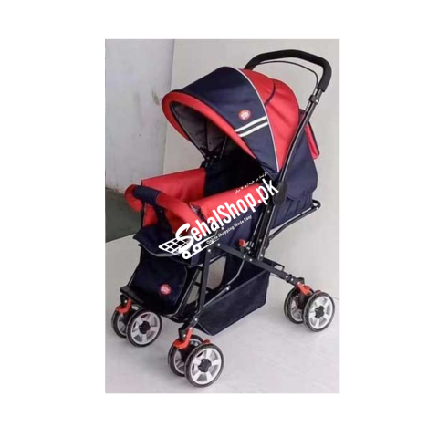 Red And Blue Premium Quality Baby Stroller