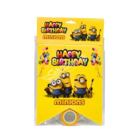 Minions Party Decoration Banner