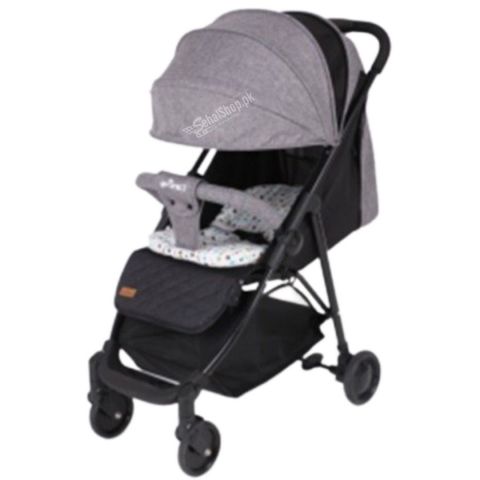 Grey And Black Baby High Quality Stroller-Baby Pram