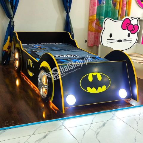 Batman Car Shape Single Bed