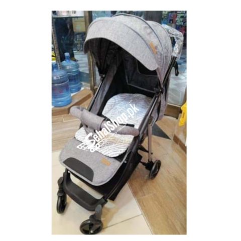 Grey Newborn Best Quality Baby Stroller-Pram