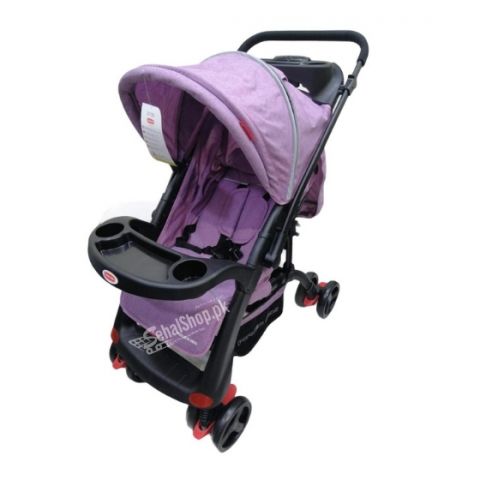 Pink Newborn Baby Stroller-Pram 