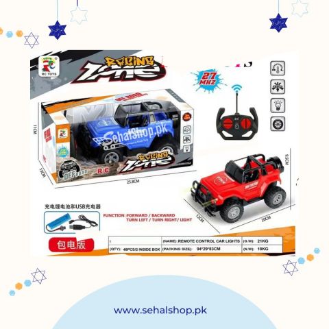 Racing Zone Monster R/C Jeep
