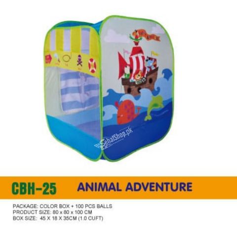 Animal Adventure Kids Play Tent House