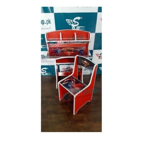 Superman Kids Study Table With Chair