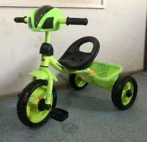 Green And Black Kids Tricycle 