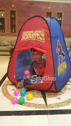 Play Tent With 50 Balls -SpiderMan