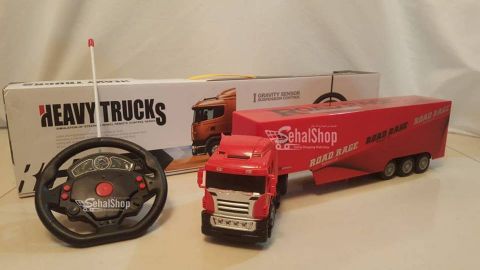 Red RC Heavy Truck 