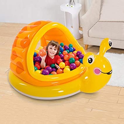 Intex Lazy Snail Baby Pool(57”X40”X29”)Inches