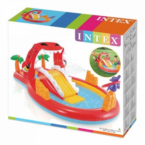 Happy Dino Play Centre Pool(8’6”X5’5”X3’6”) Inches