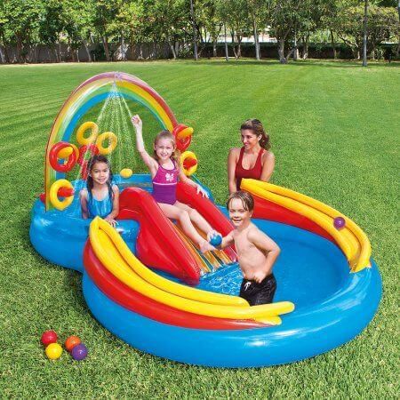 Rainbow Ring Play Centre Pool(9,9”X6’4”X4’5”)Inches
