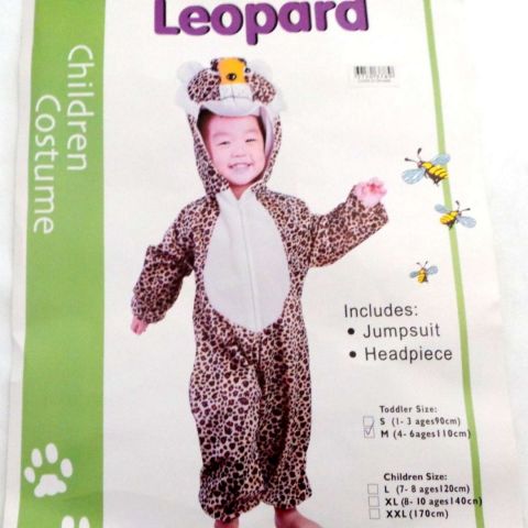 Leopard Classic Children Costume