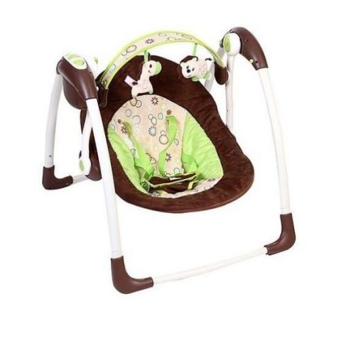 Mastela Deluxe Portable Swing Brown For Babies