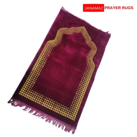 Beautiful Red Janamaz/Prayer Rug