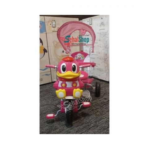 Red Duck Kids/Baby Tricycle With Push Bar