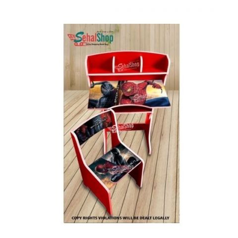 Spider Man Study Table with Chair