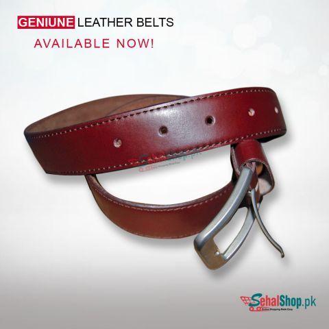 Geniune Brand Cow Leather Men's Belt