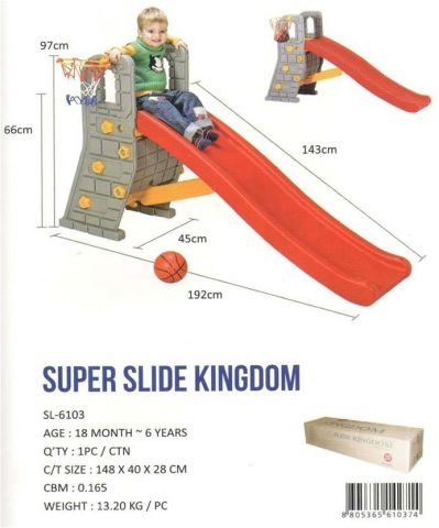 Baby/Kids Super Slide Kingdom 
