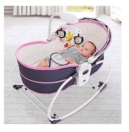 Upgrade Automatic Baby Swing Chair Electric Bed Baby Bouncern
