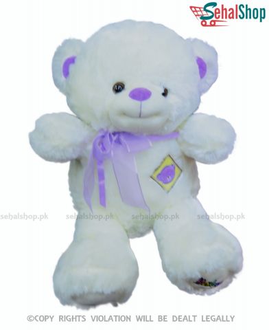 Cute Fluffy Teddy Bear Stuffed Toy - 18 Inches