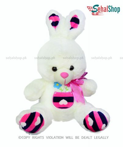 Cute Rabbit Bunny Stuffed Toy - 1.5 Feet