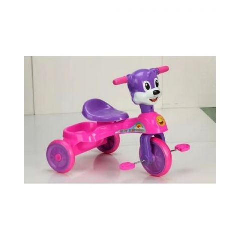 Pink And Purple Happy Baby Kids Tricycle