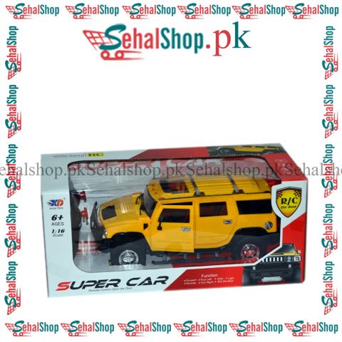 R/C Super Speed Jeep -Yellow