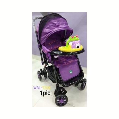 Purple Design Baby Stroller