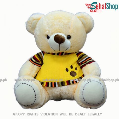 Fluffy Cute Bulky Teddy Bear Stuffed Toy-2 Feet