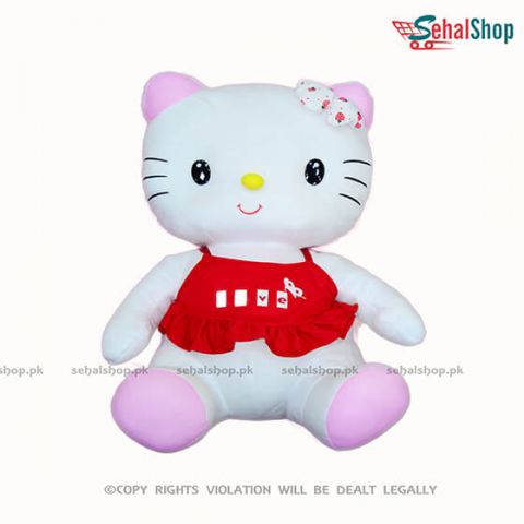 Hello Kitty Red Stuffed Toy - 1.5 Feet