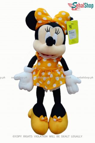 Minnie Stuffed Toy Ornage Wear-16 Inches