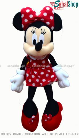 Minnie Stuffed Toy Red Wear-16 Inches