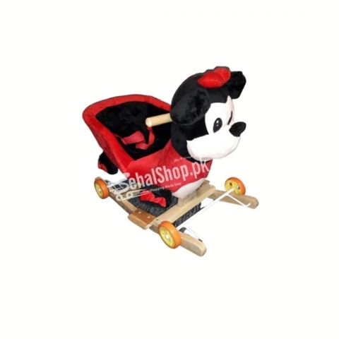 Mickey Red And Black Kids Rocking Chair