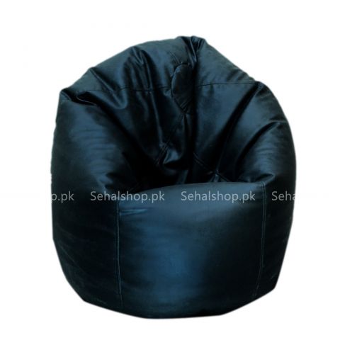 Smiple Black Bean Bag Large