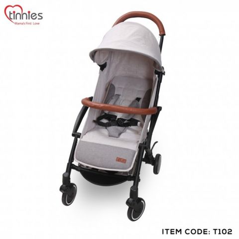 Tinnies Grey Baby Stroller 