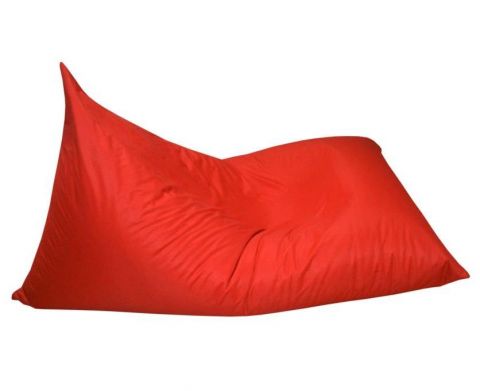Red Triangle Large Beanbag