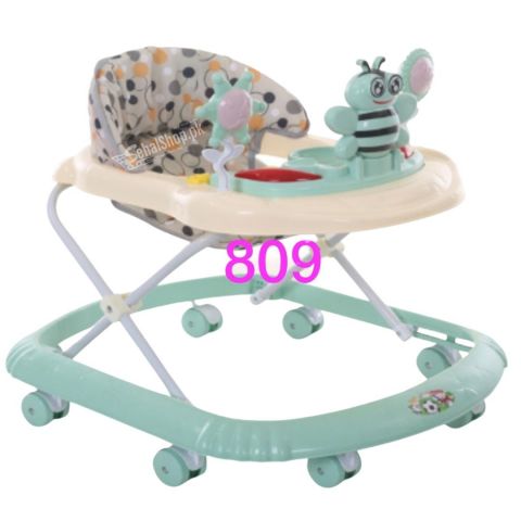 Honey Bee Baby Push Walker With Toys 