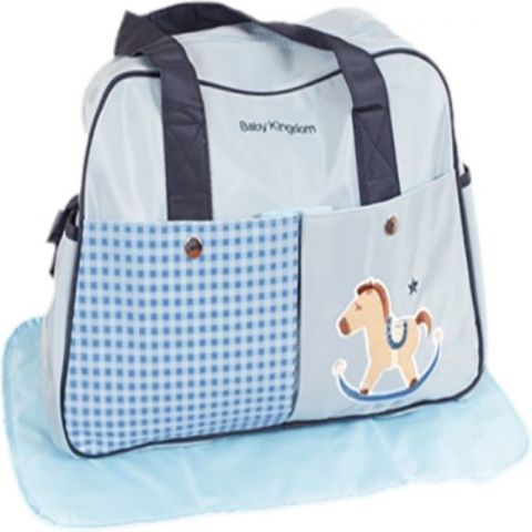 Baby Bubble Diapers Bag Horse For Babies Blue