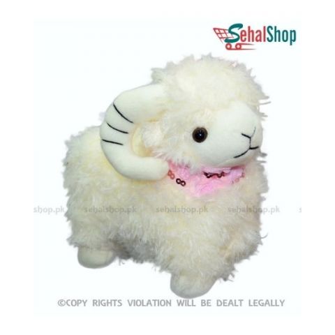 Stuffed Fluffy Sheep Stuffed Toy - 6 Inches