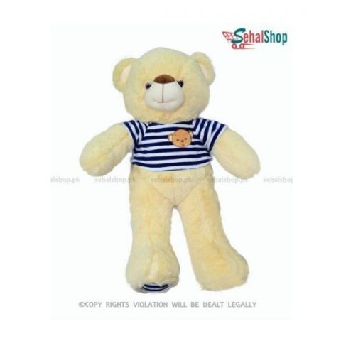 Creamy Color Fluffy Big Teddy Bear 28 Inches 