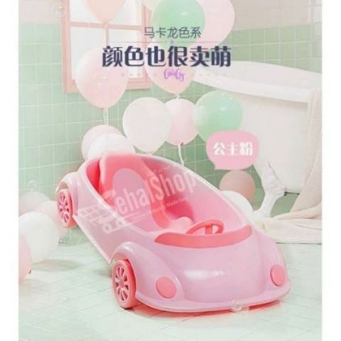 Pink Car Baby Bather For Kids