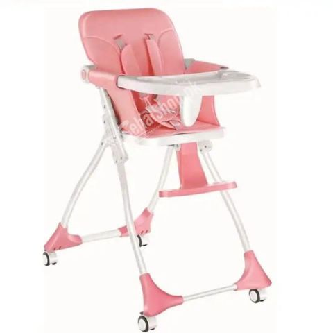 Pink Color Newborn Baby High Chair High Quality Chair